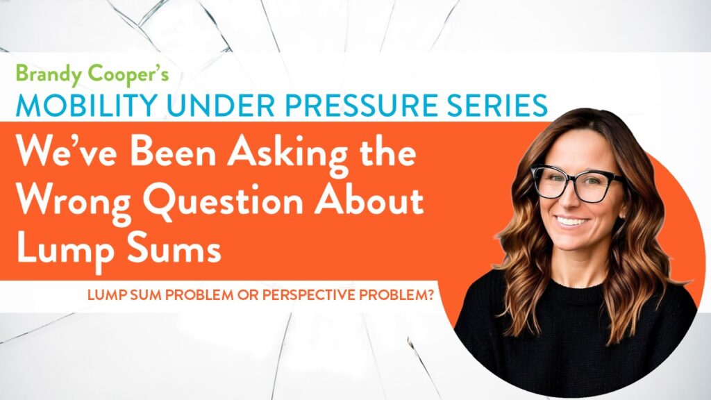 We’ve Been Asking the Wrong Question About Lump Sums